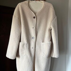 Cream Women's Coat